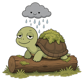 still here sticker